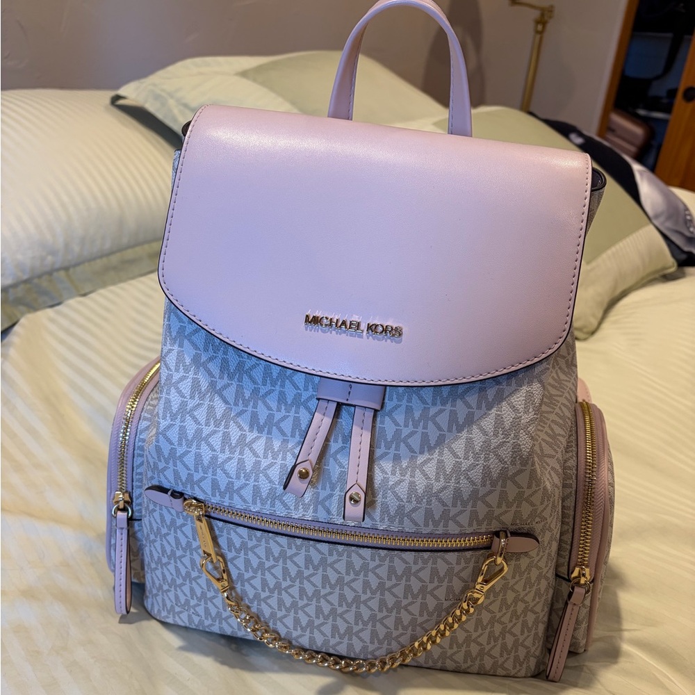 Michael Kors Jet Set Large Logo Backpack